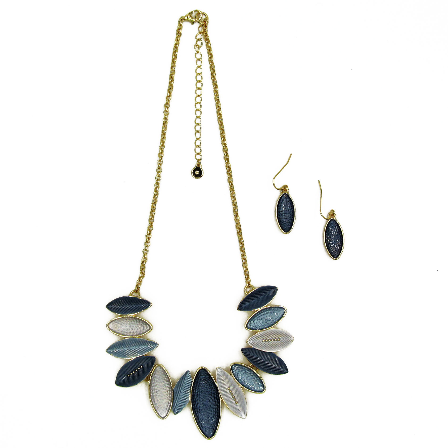 Studio S Embellished Necklace & Earrings Set