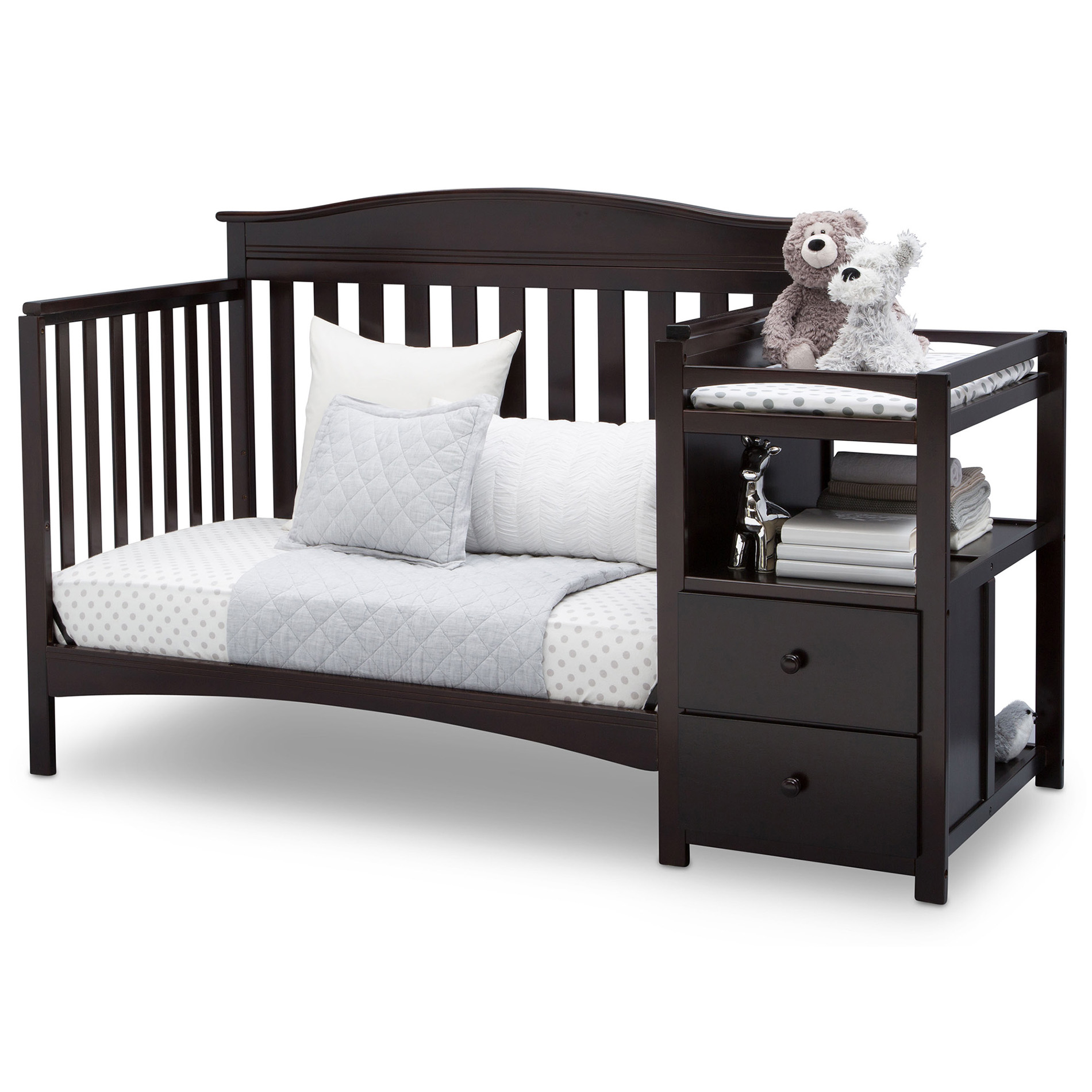 delta children birkley convertible crib n changer
