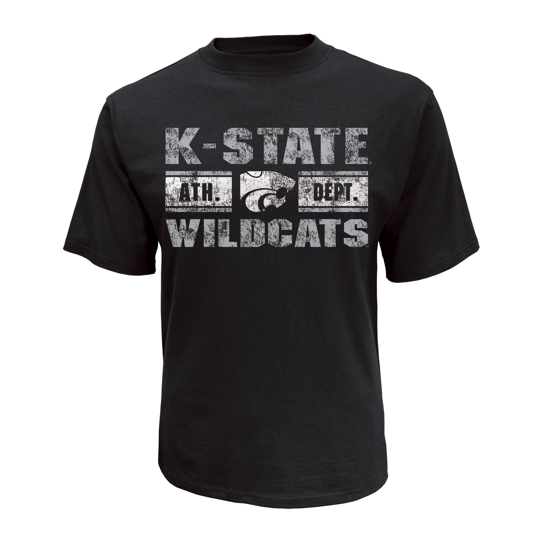 NCAA Men&#8217;s Big & Tall Short-Sleeve Athletic T-Shirt - Kansas State Wildcats