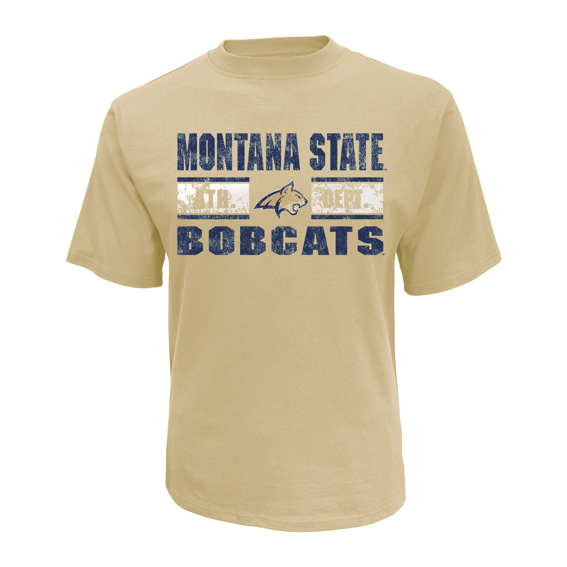 NCAA Men&#8217;s Big & Tall Short-Sleeve Athletic T-Shirt - Montana State Bobcats