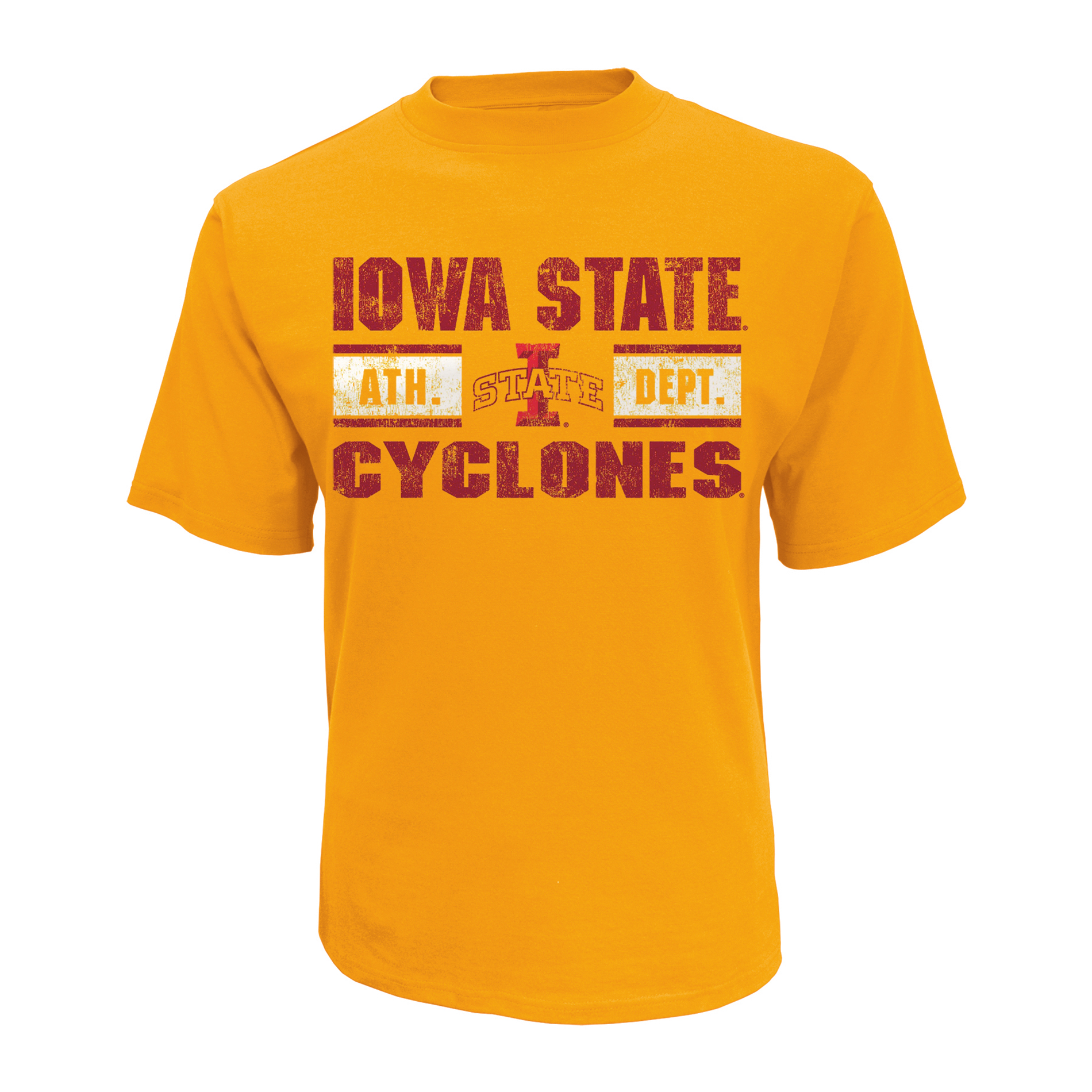 NCAA Men&#8217;s Big & Tall Short-Sleeve Athletic T-Shirt - Iowa State Cyclones