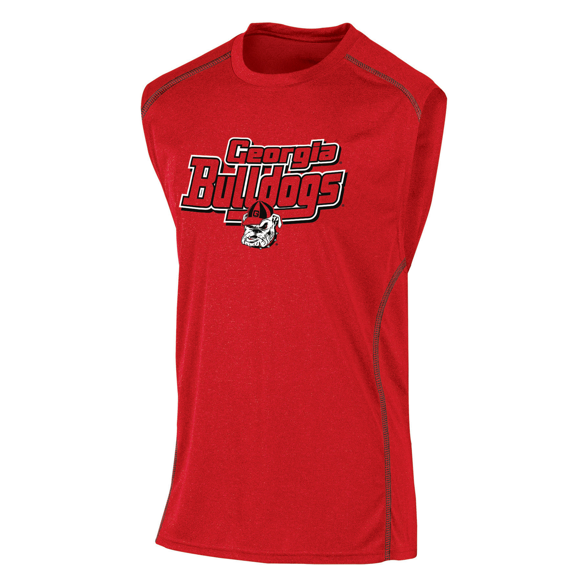 NCAA Men’s Sleeveless Athletic T-Shirt - Georgia Bulldogs, Size: Large NCAA Men’s Sleeveless Athletic T-Shirt - Georgia Bulldogs, Size: Large