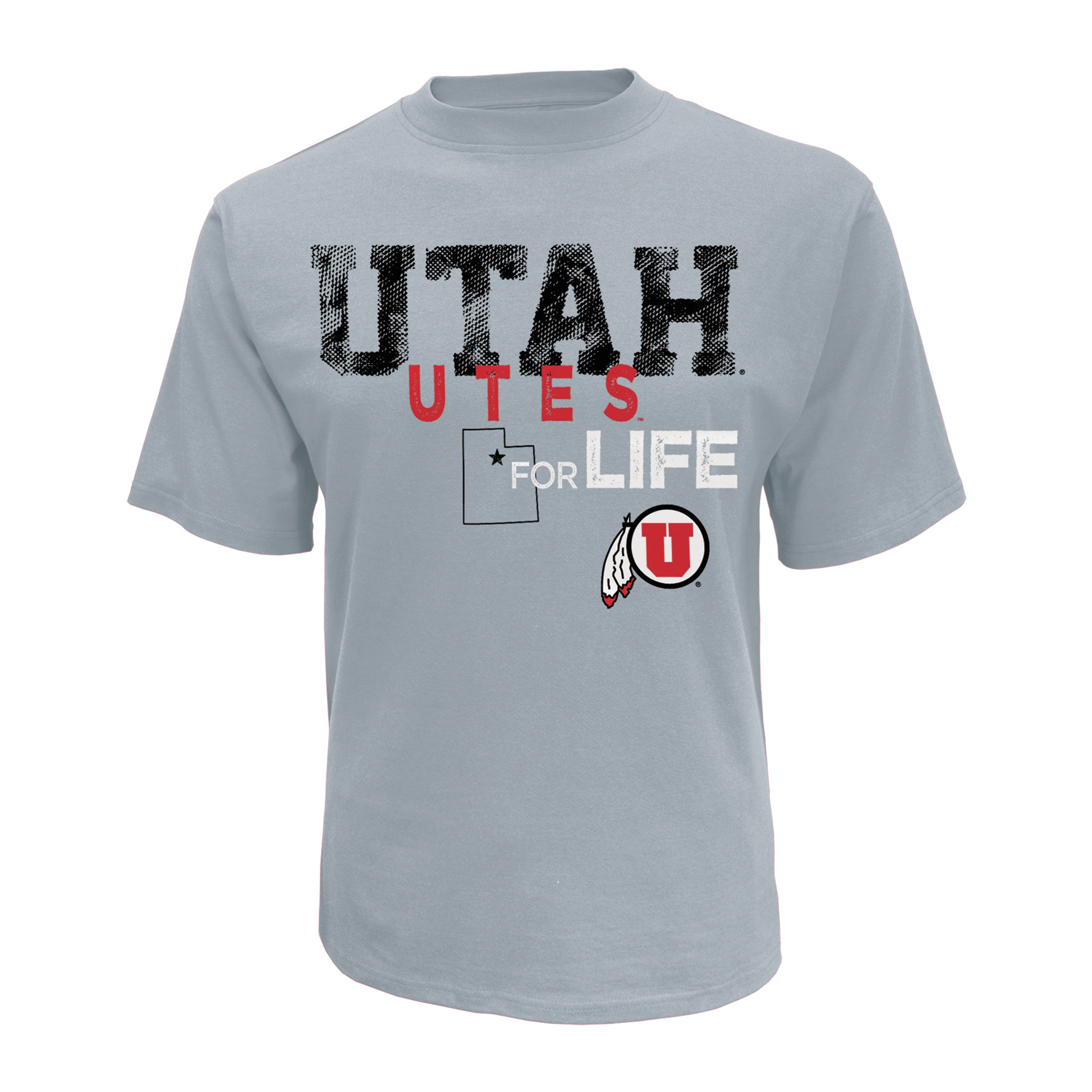 NCAA Men&#8217;s Big & Tall Short-Sleeve T-Shirt - Utah Utes