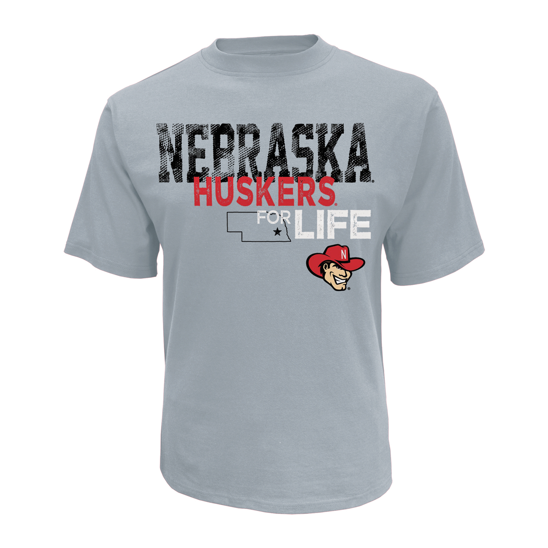 NCAA Men&#8217;s Big & Tall Short-Sleeve T-Shirt - Nebraska Cornhuskers