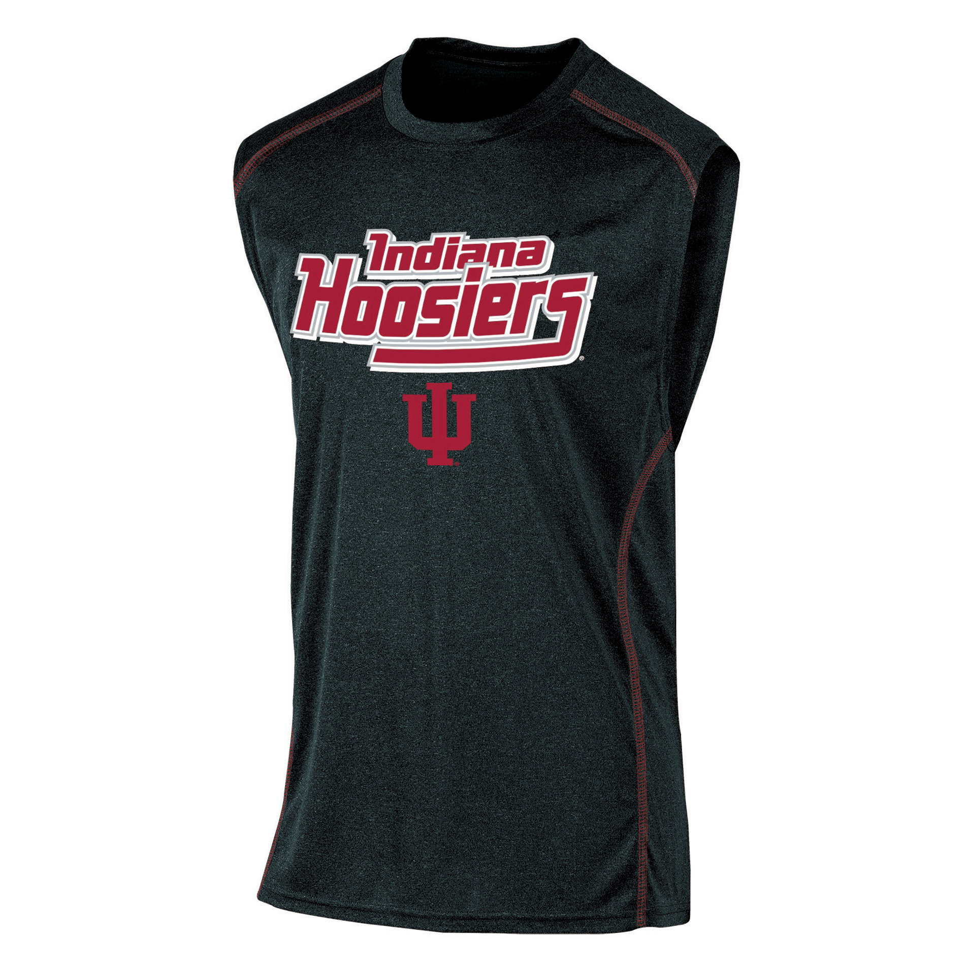 NCAA Men&#8217;s Big & Tall Sleeveless Athletic T-Shirt - Indiana Hoosiers