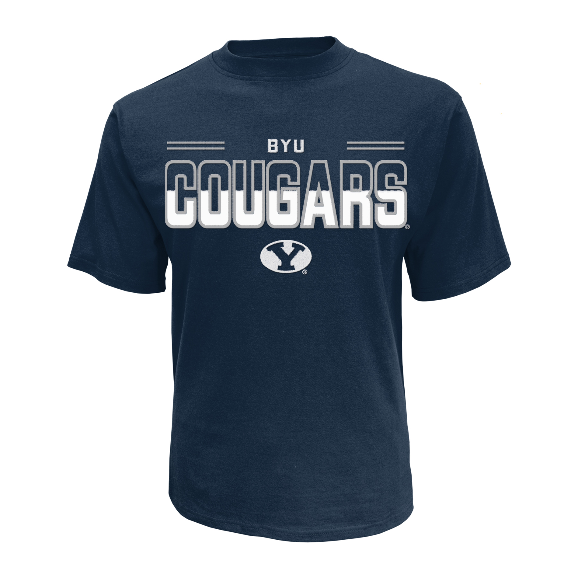 NCAA Men&#8217;s Big & Tall Applique T-Shirt - BYU Cougars