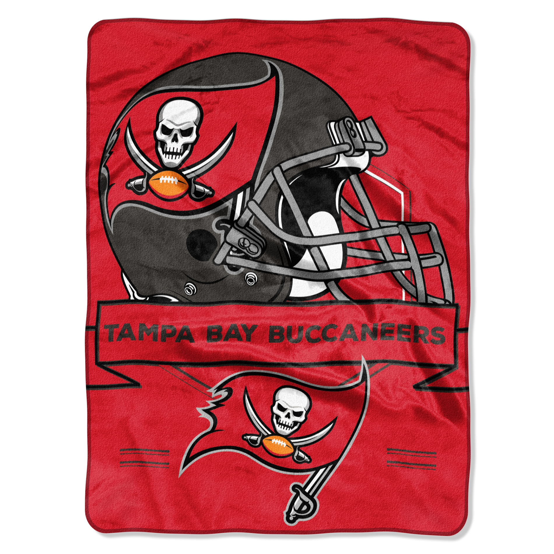 NFL Royal Plush Throw Blanket - Tampa Bay Buccaneers NFL Royal Plush Throw Blanket - Tampa Bay Buccaneers