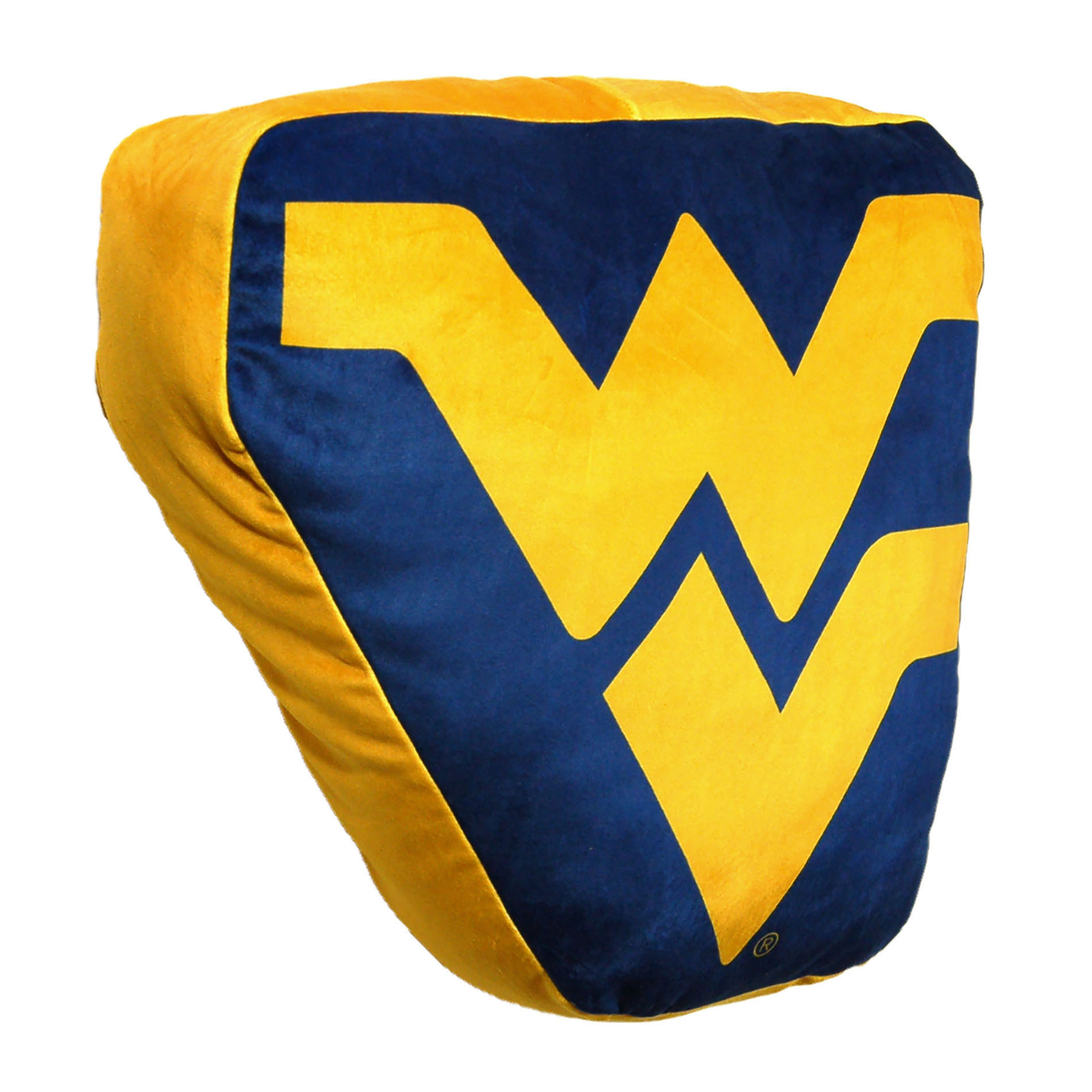 NCAA Logo Cloud Pillow - West Virginia Mountaineers