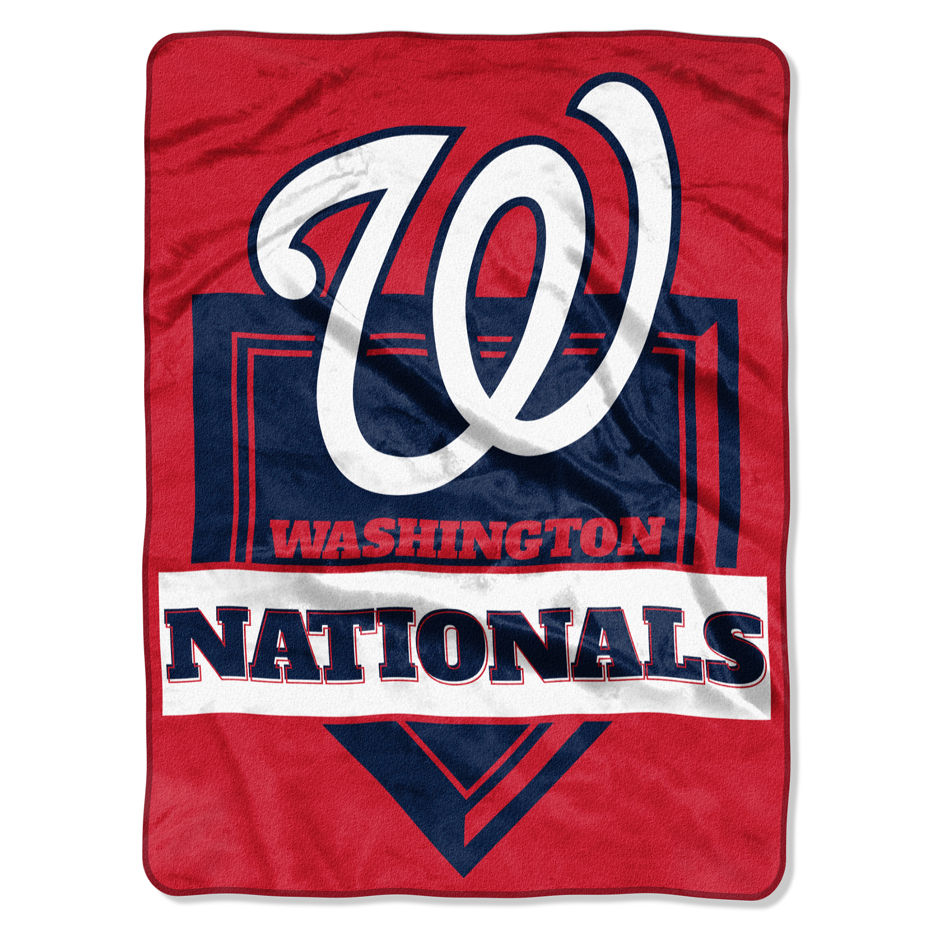 MLB Royal Plush Throw Blanket - Washington Nationals