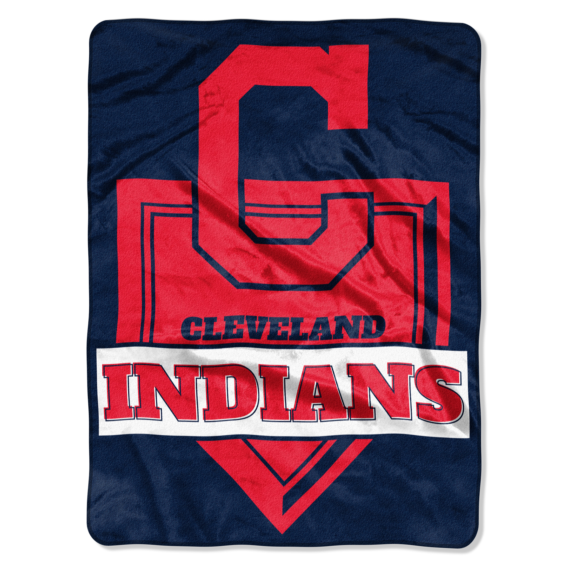 MLB Royal Plush Throw Blanket - Cleveland Indians
