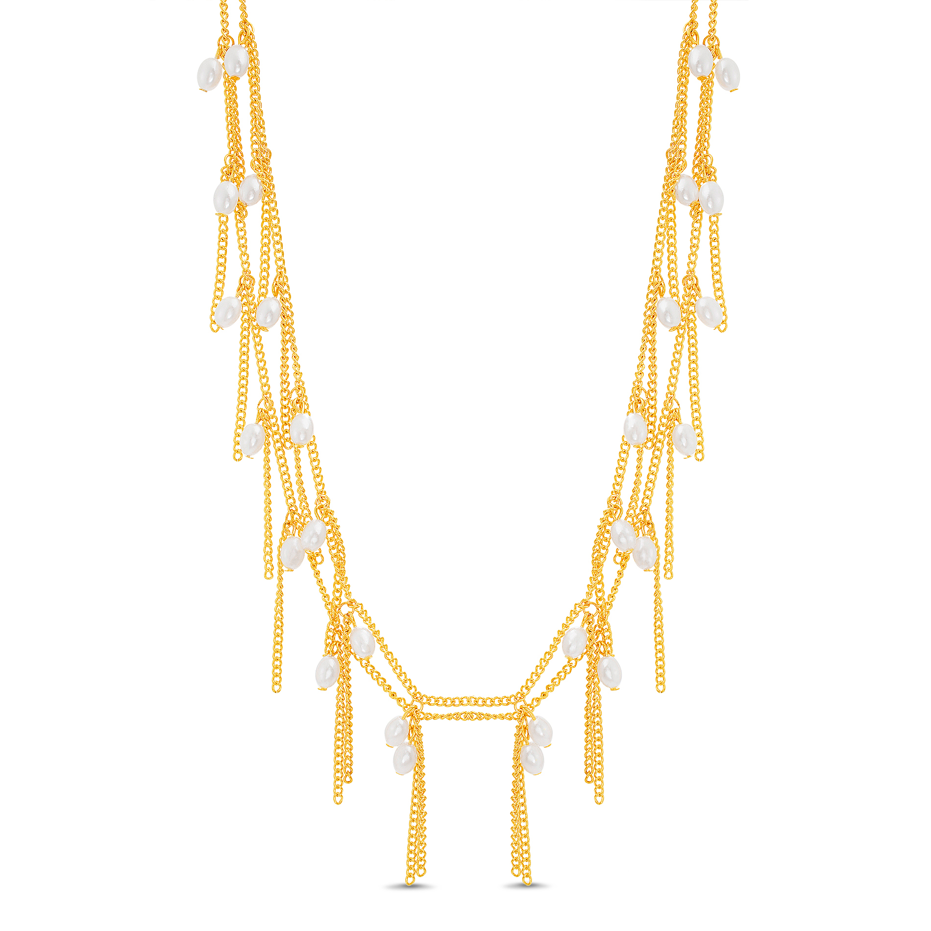 Studio S Two-Row Beaded Necklace