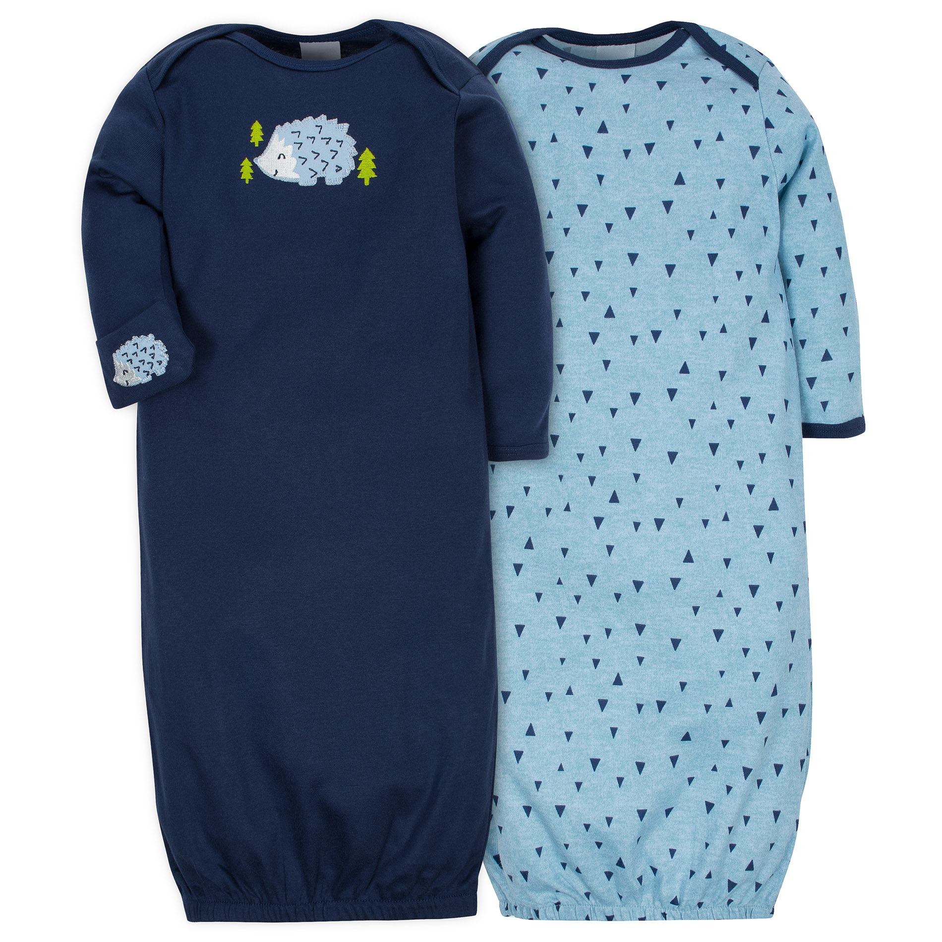 Gerber Childrenswear Infant Boys&#8217; 2-Pack Gowns