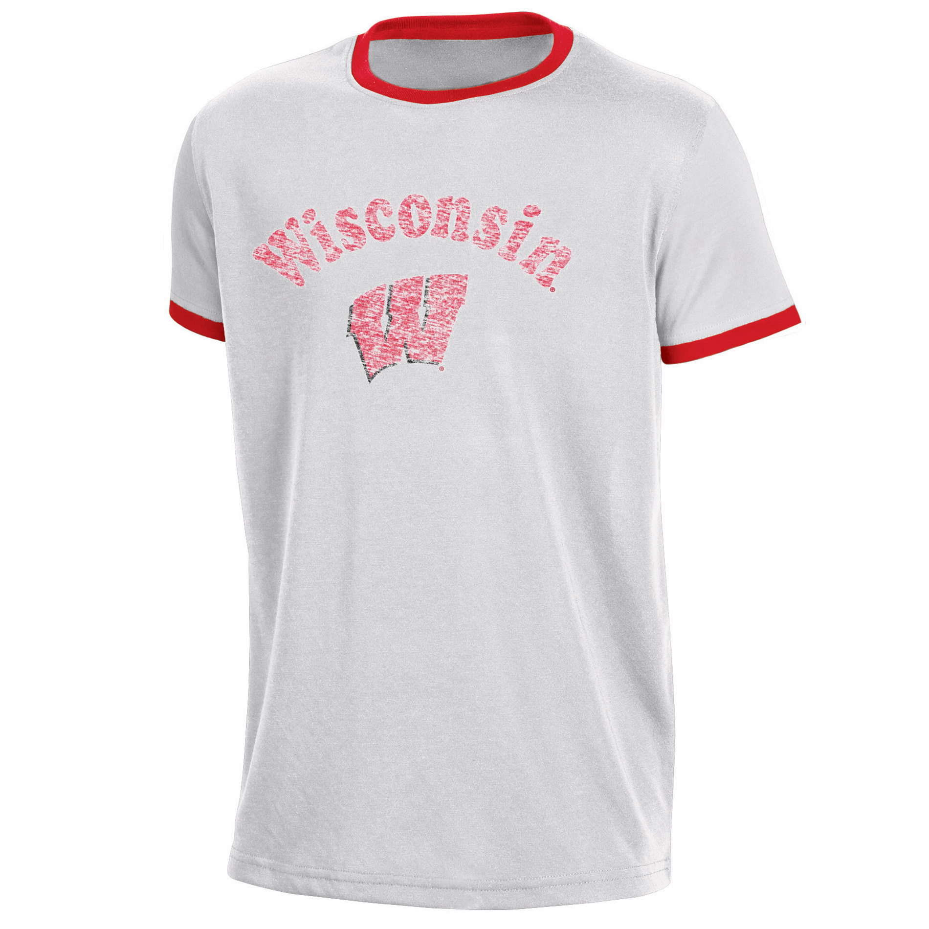 NCAA Women&#8217;s Wisconsin Badgers Ringer T-Shirt