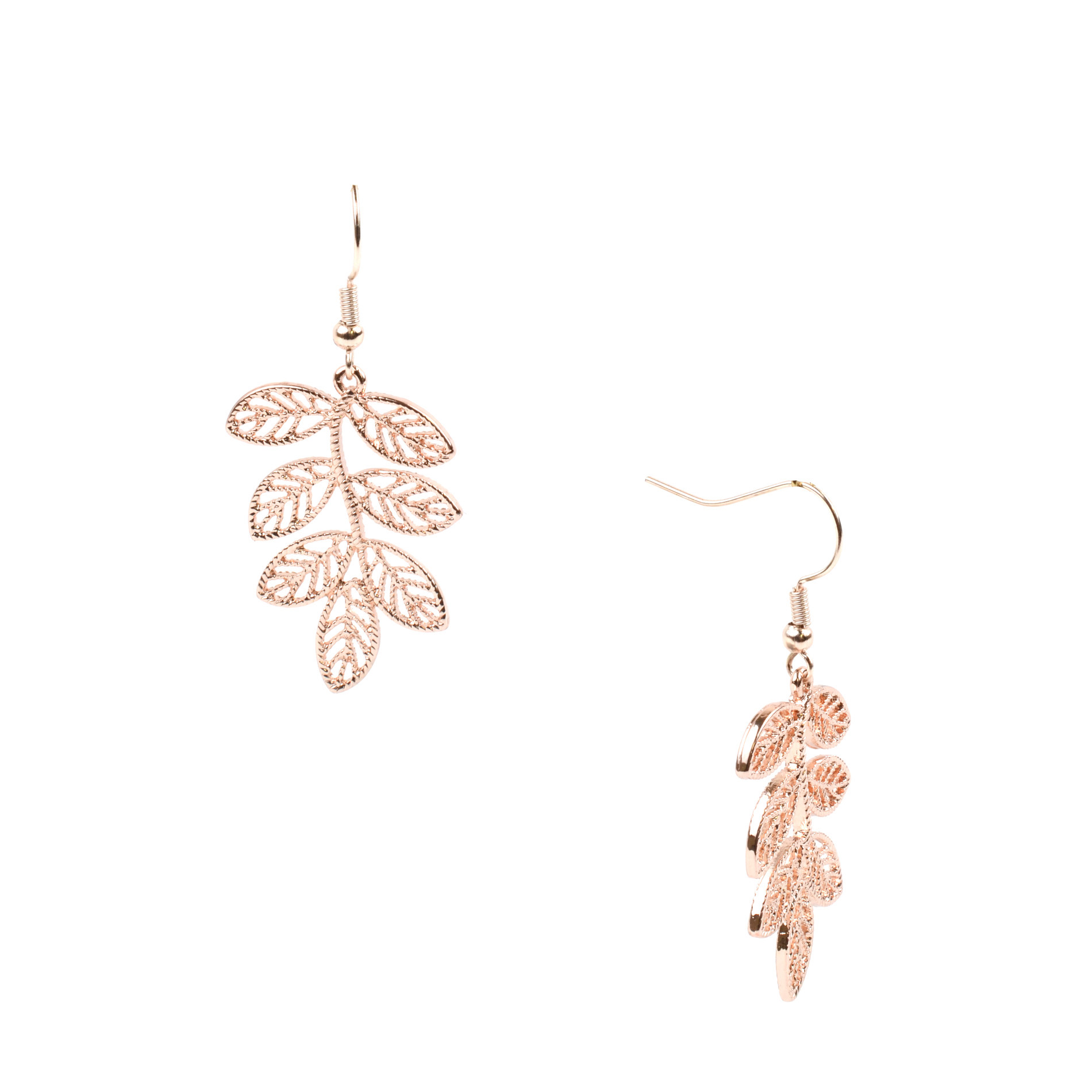 Jaclyn Smith Filigree Leaf Earrings, Yellow Jaclyn Smith Filigree Leaf Earrings, Yellow