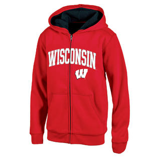 wisconsin badgers sherpa pullover