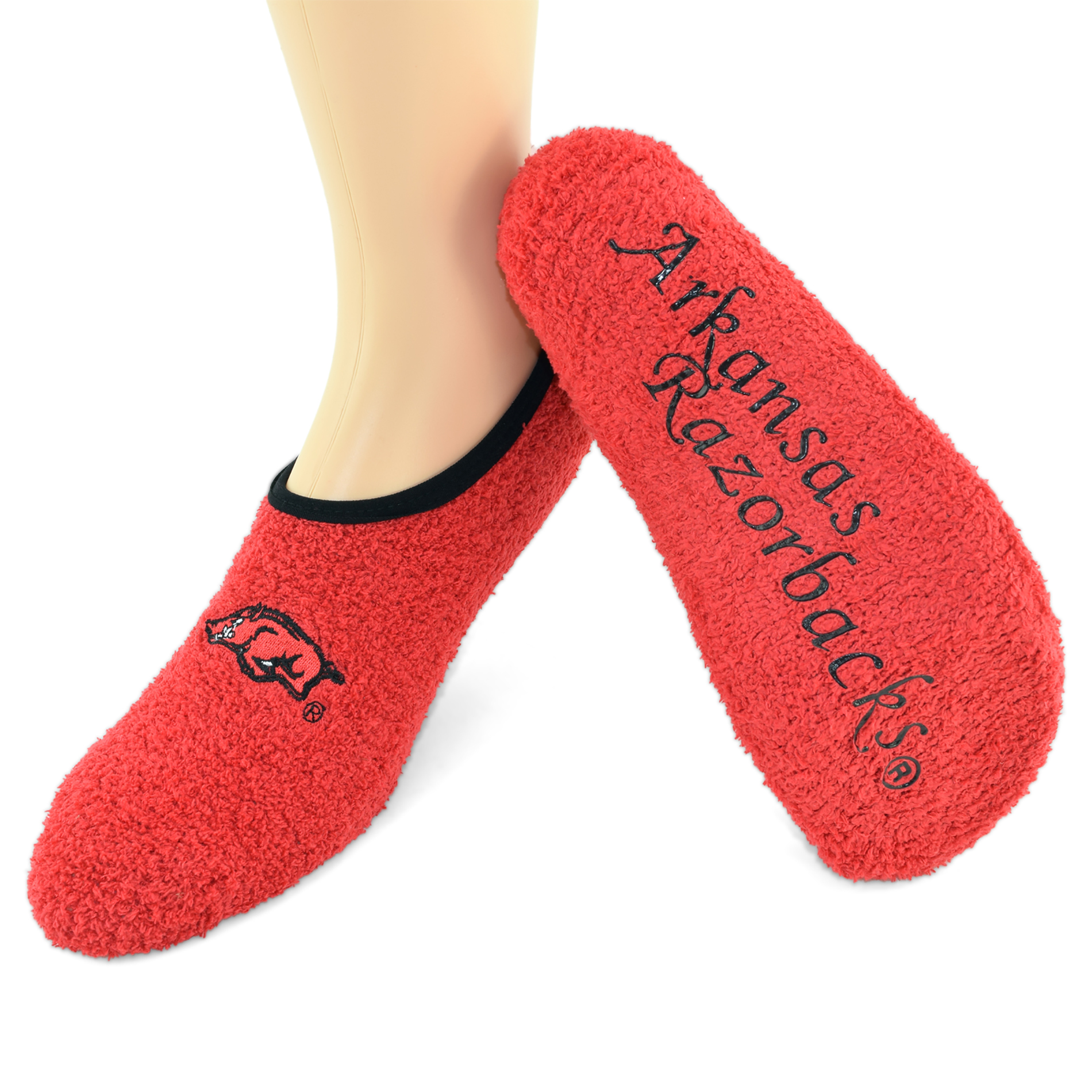 NCAA Women&#8217;s Arkansas Razorbacks Low-Cut Socks