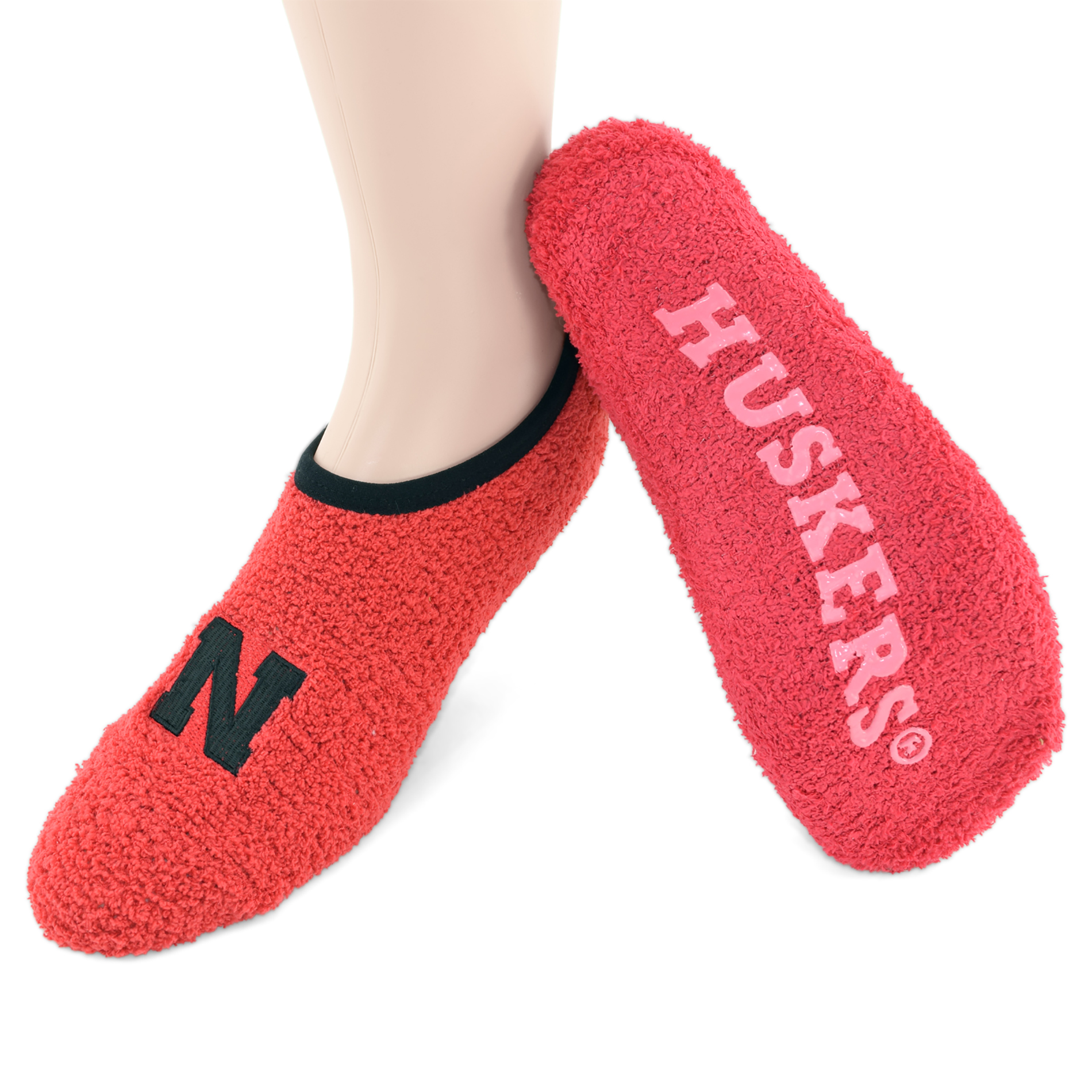NCAA Women’s Nebraska Huskers Low-Cut Socks, Size: One size NCAA Women’s Nebraska Huskers Low-Cut Socks, Size: One size