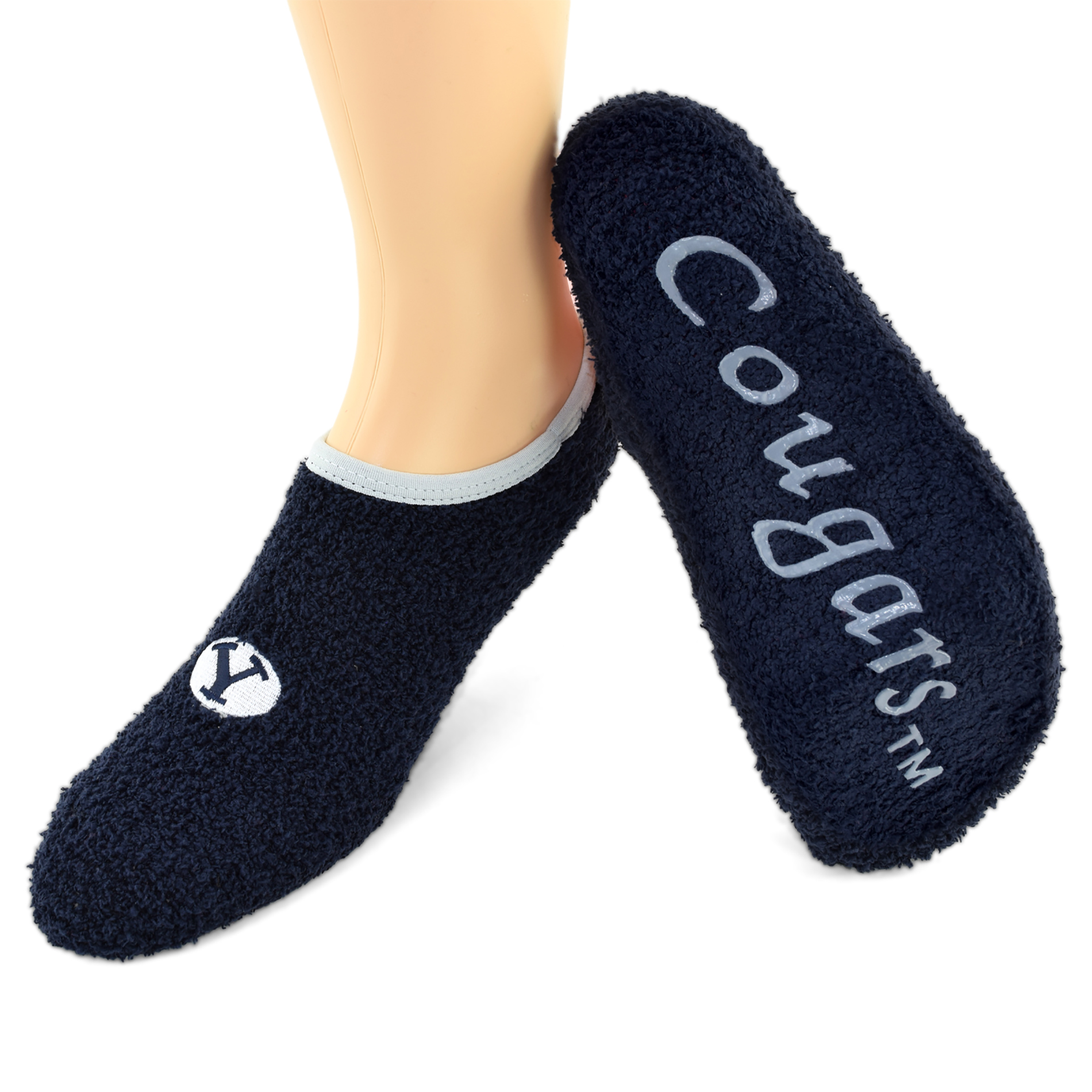 NCAA Women&#8217;s BYU Cougars Low-Cut Socks