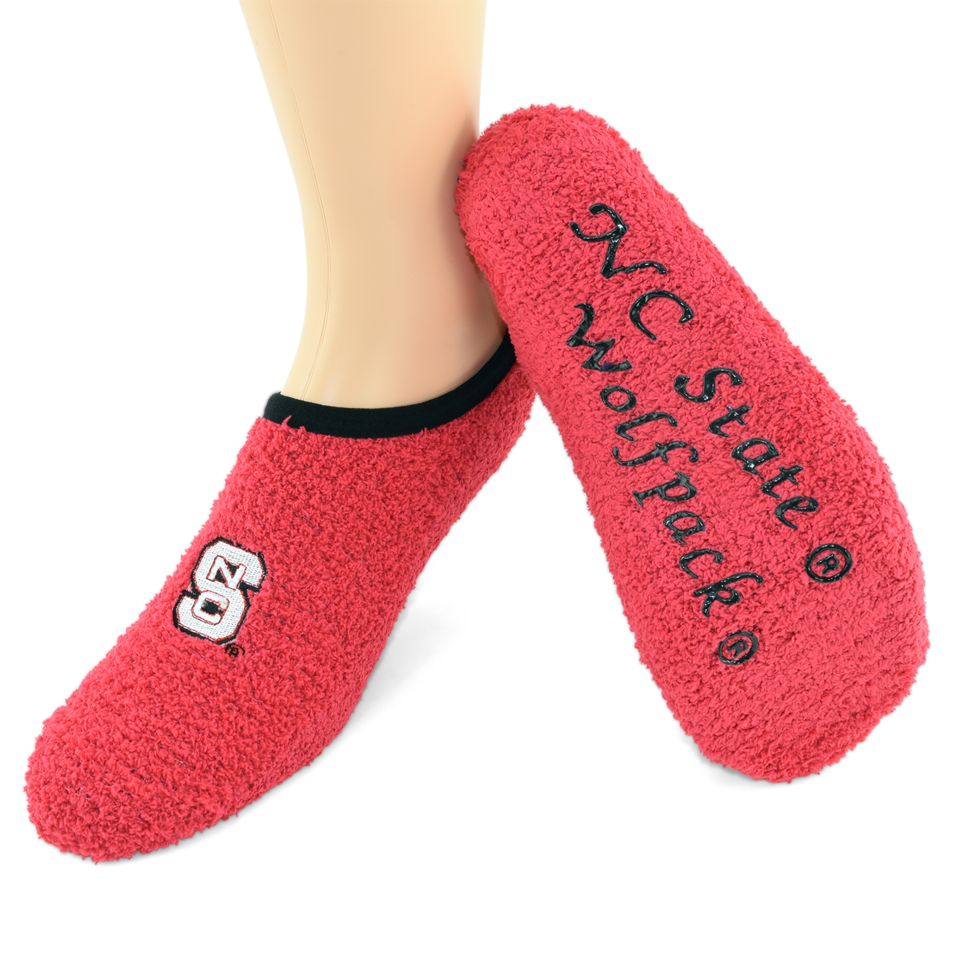 NCAA Women’s NC State Wolfpack Low-Cut Socks, Size: One size NCAA Women’s NC State Wolfpack Low-Cut Socks, Size: One size