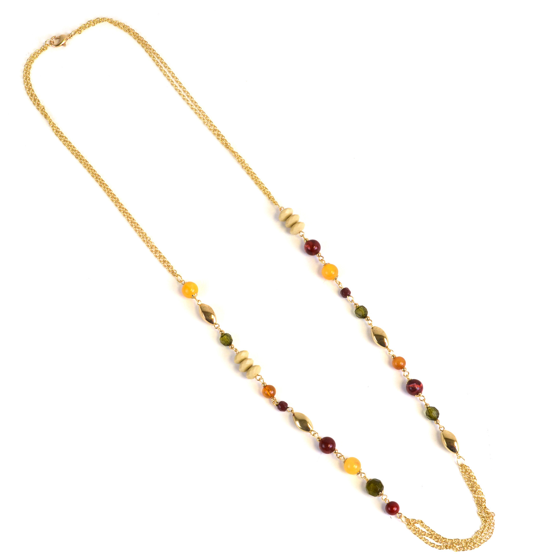Embellished 2-Row Necklace