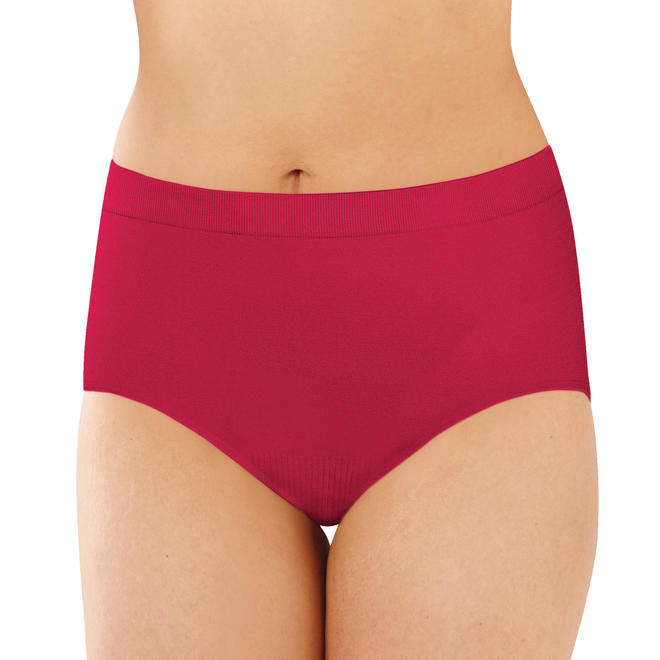 Bali Women's 3pk Comfort Revolution Seamless Brief Panties