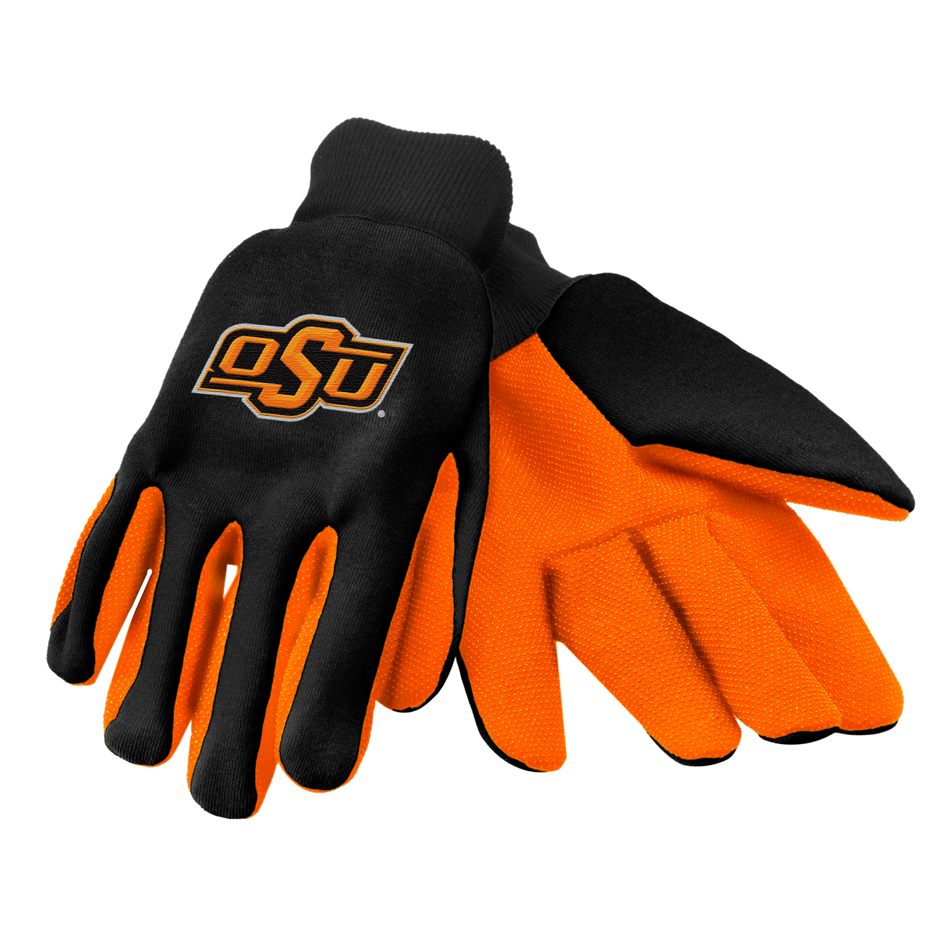 NCAA Men&#8217;s Oklahoma State Cowboys Colored Palm Utility Gloves
