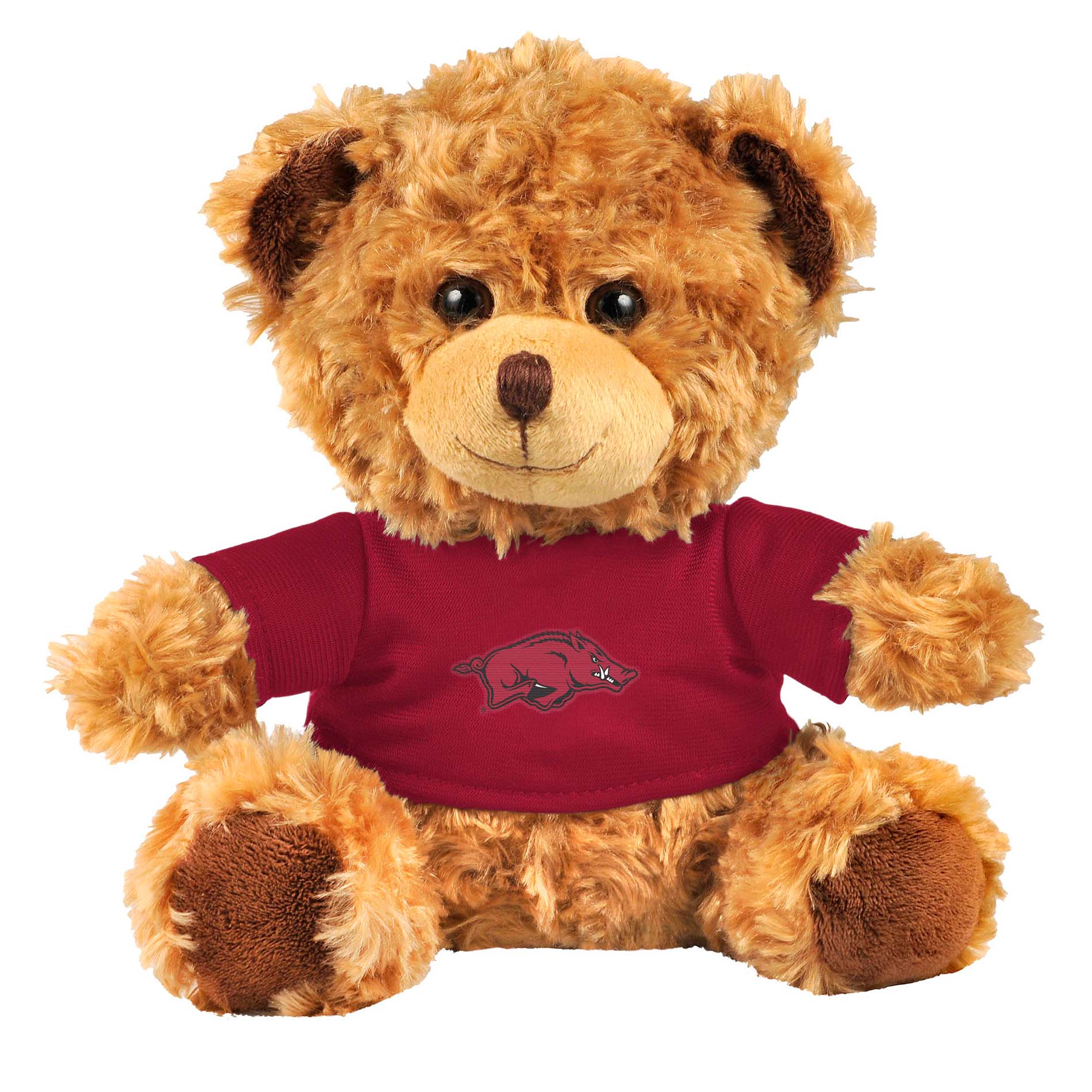 NCAA Plush Teddy Bear - Arkansas Razorbacks