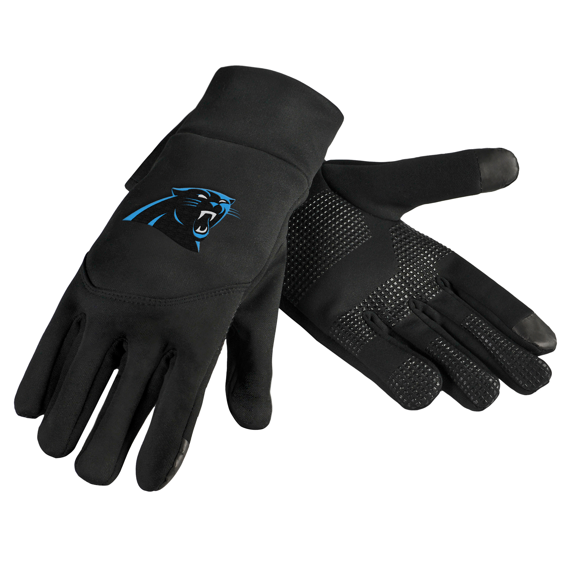NFL Carolina Panthers High End Neoprene Texting Gloves