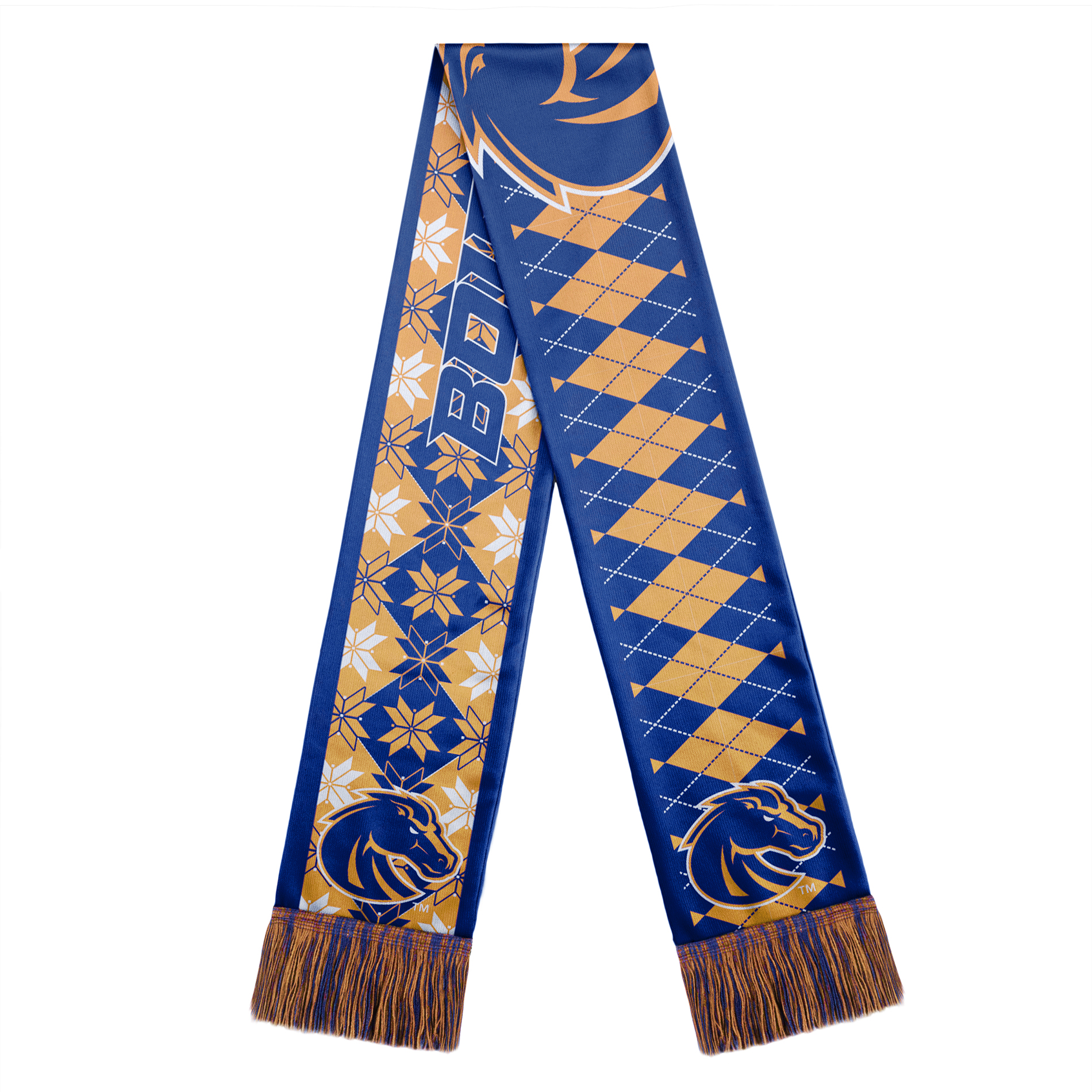NCAA Boise State Broncos Reversible Ugly Scarf