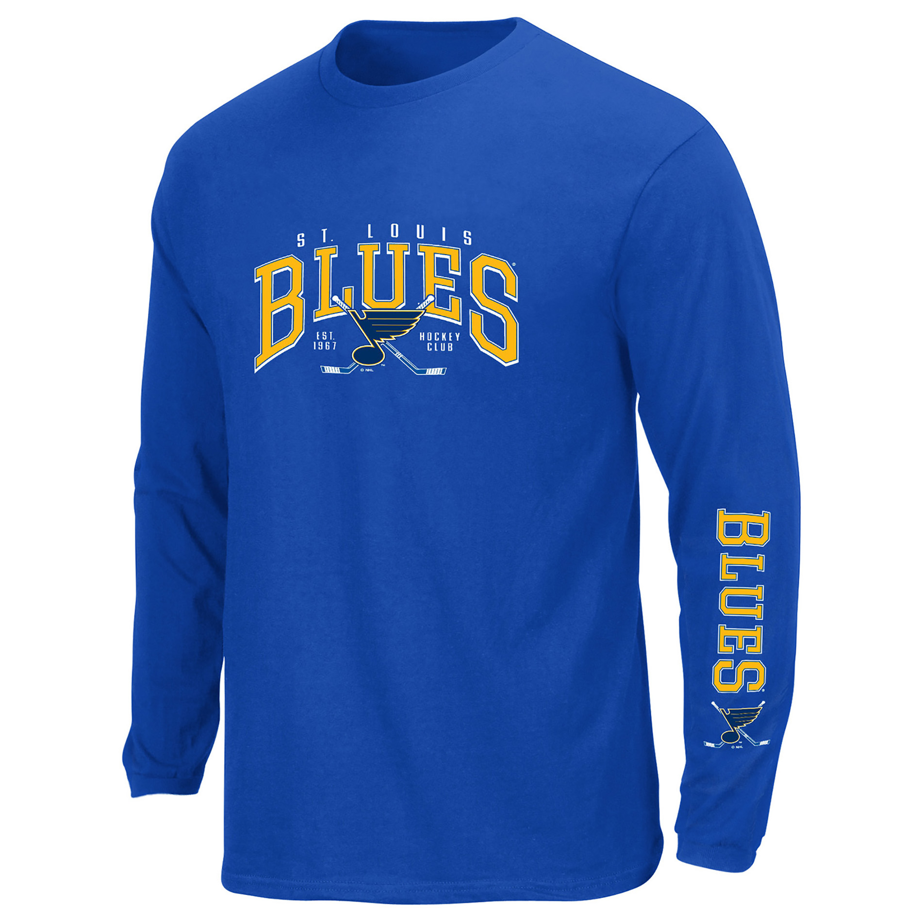 NHL Men’s Big & Tall Long-Sleeve T-Shirt - St. Louis Blues