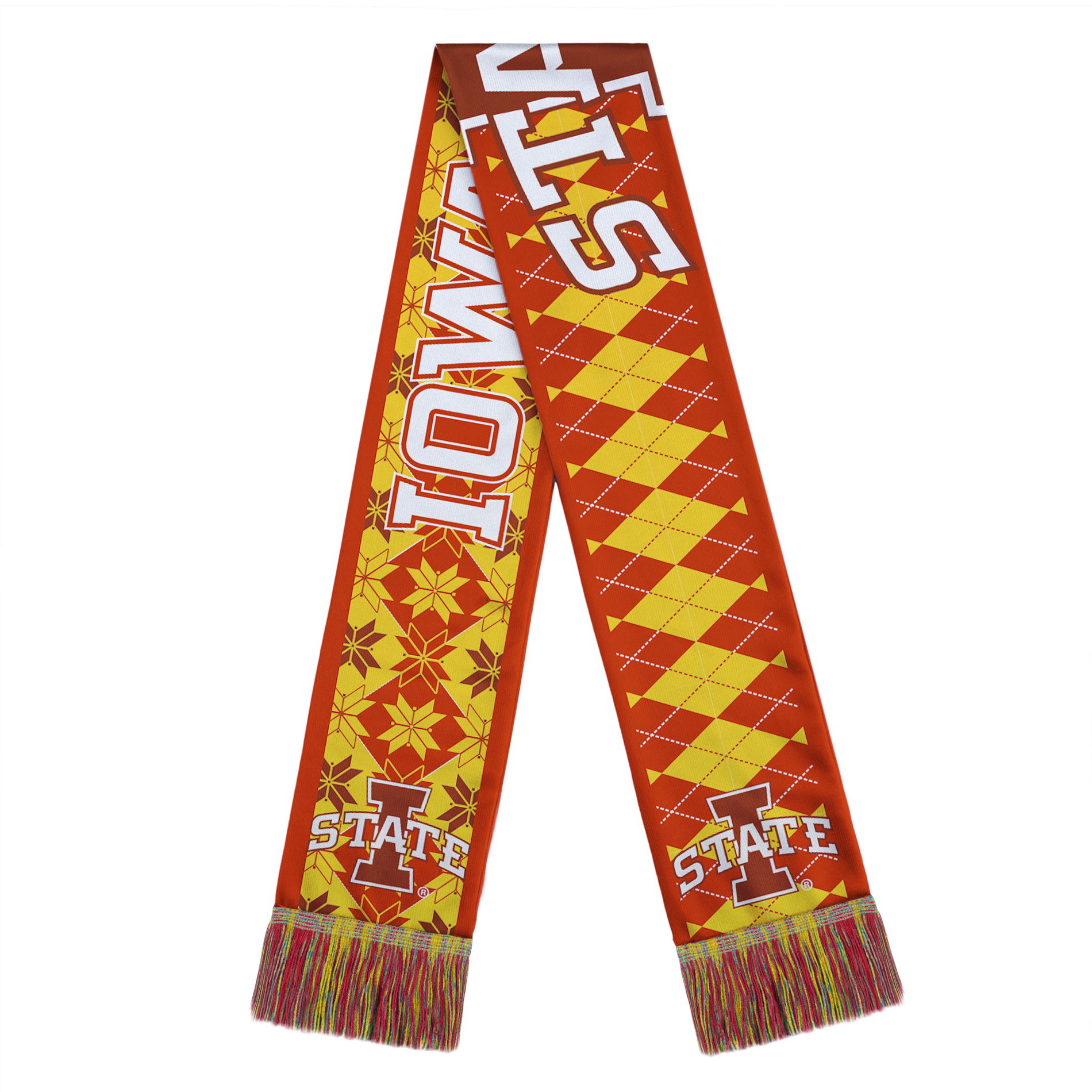 NCAA Iowa State Cyclones Reversible Ugly Scarf