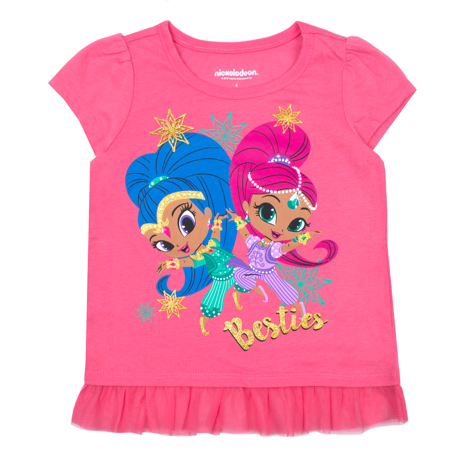 Toddler Girls&#8217; Short-Sleeve T-Shirt - Besties