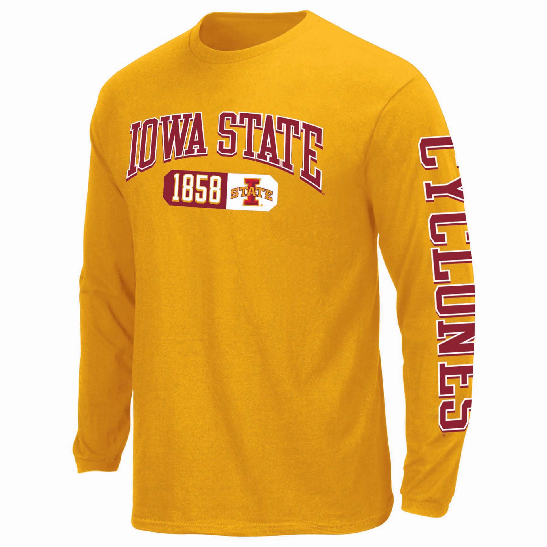 NCAA Men&#8217;s Big & Tall Iowa State Cyclones Long-Sleeve T-Shirt