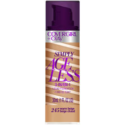COVERGIRL+OLAY Simply Ageless 3-in-1 Liquid Foundation, Warm Beige