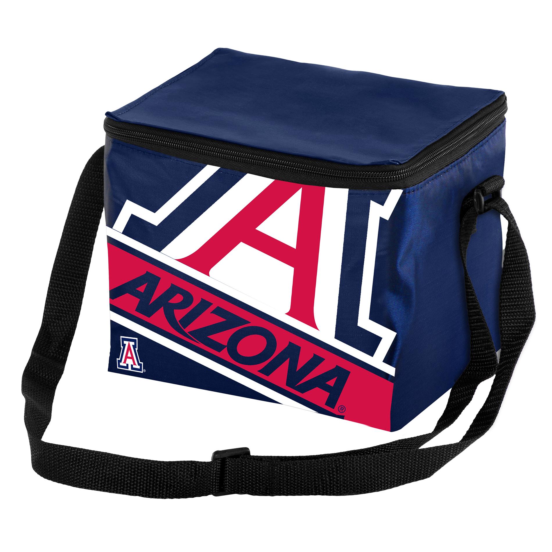 NCAA Stripe 6-Pack Cooler - Arizona Wildcats