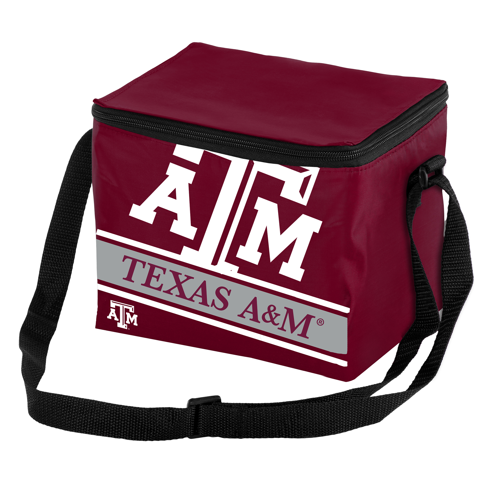 NCAA Stripe 6-Pack Cooler - Texas A&M Aggies NCAA Stripe 6-Pack Cooler - Texas A&M Aggies