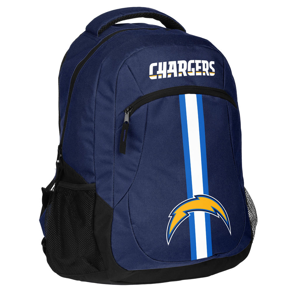 NFL Logo Stripe Action Backpack - Los Angeles Chargers