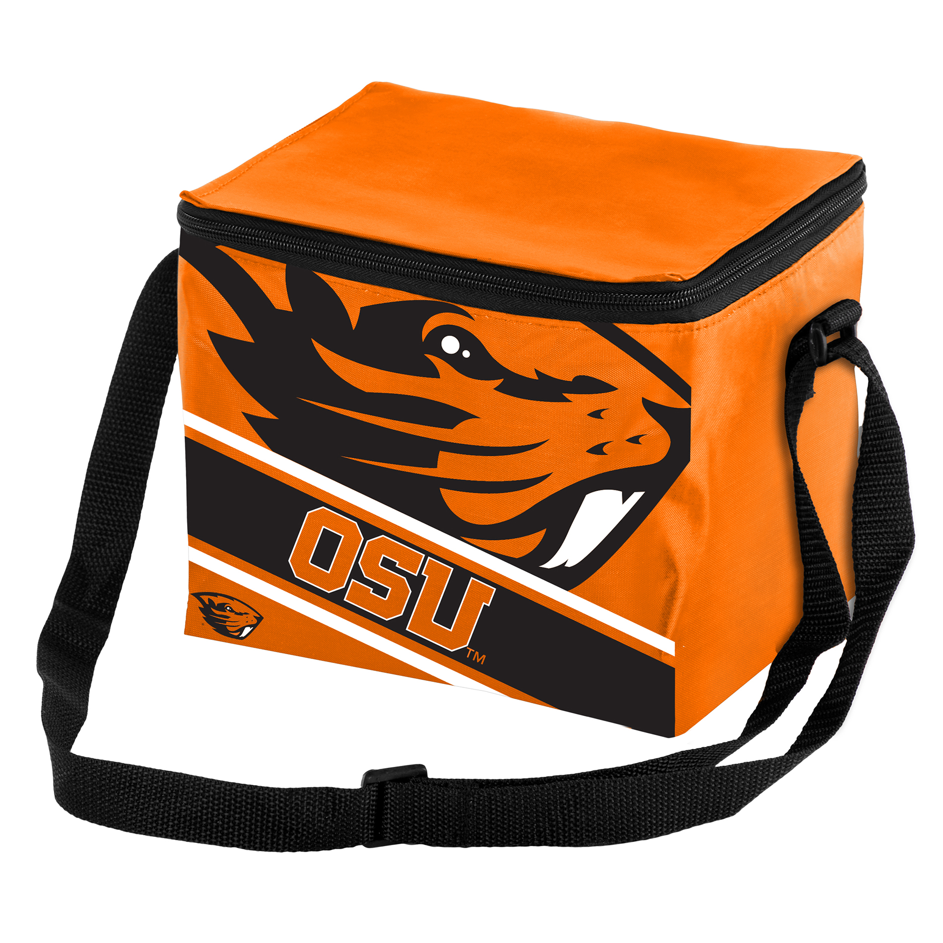 NCAA Stripe 6-Pack Cooler - Oregon State Beavers NCAA Stripe 6-Pack Cooler - Oregon State Beavers