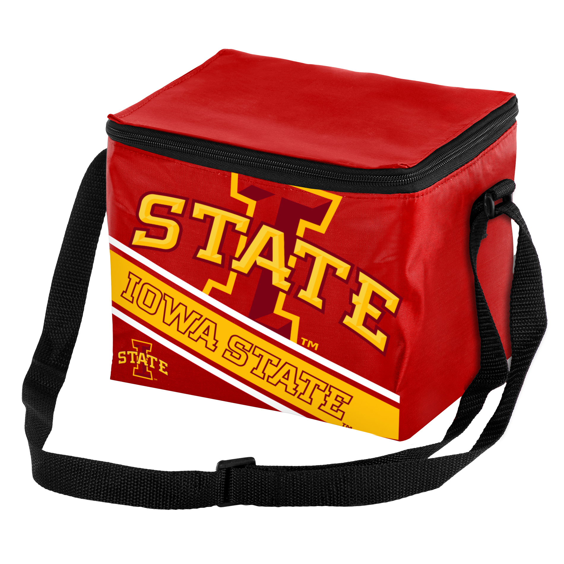 NCAA Stripe 6-Pack Cooler - Iowa State Cyclones NCAA Stripe 6-Pack Cooler - Iowa State Cyclones
