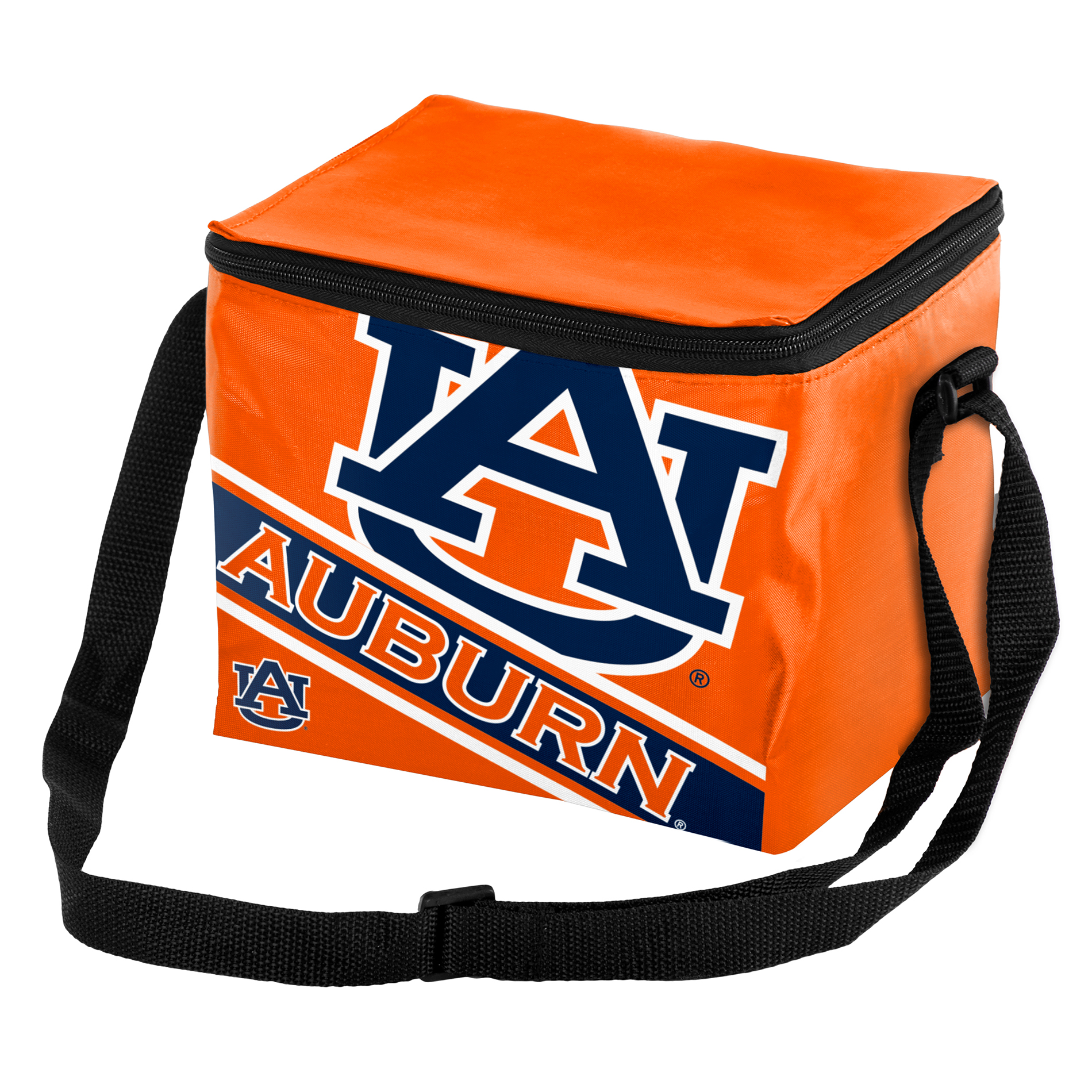 NCAA Stripe 6-Pack Cooler - Auburn Tigers