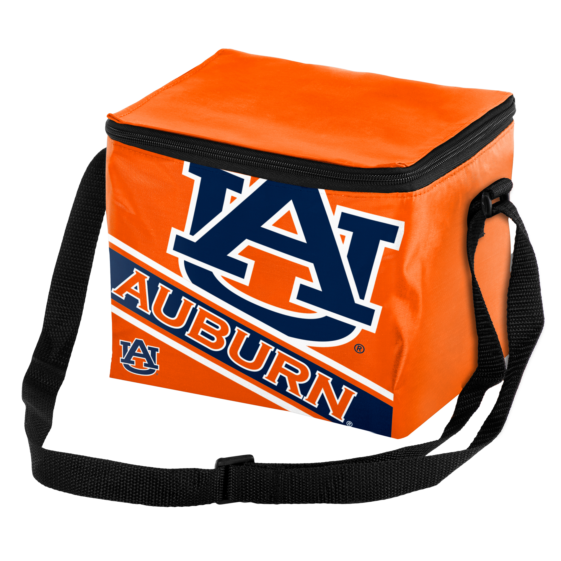 NCAA Stripe 6-Pack Cooler - Auburn Tigers NCAA Stripe 6-Pack Cooler - Auburn Tigers