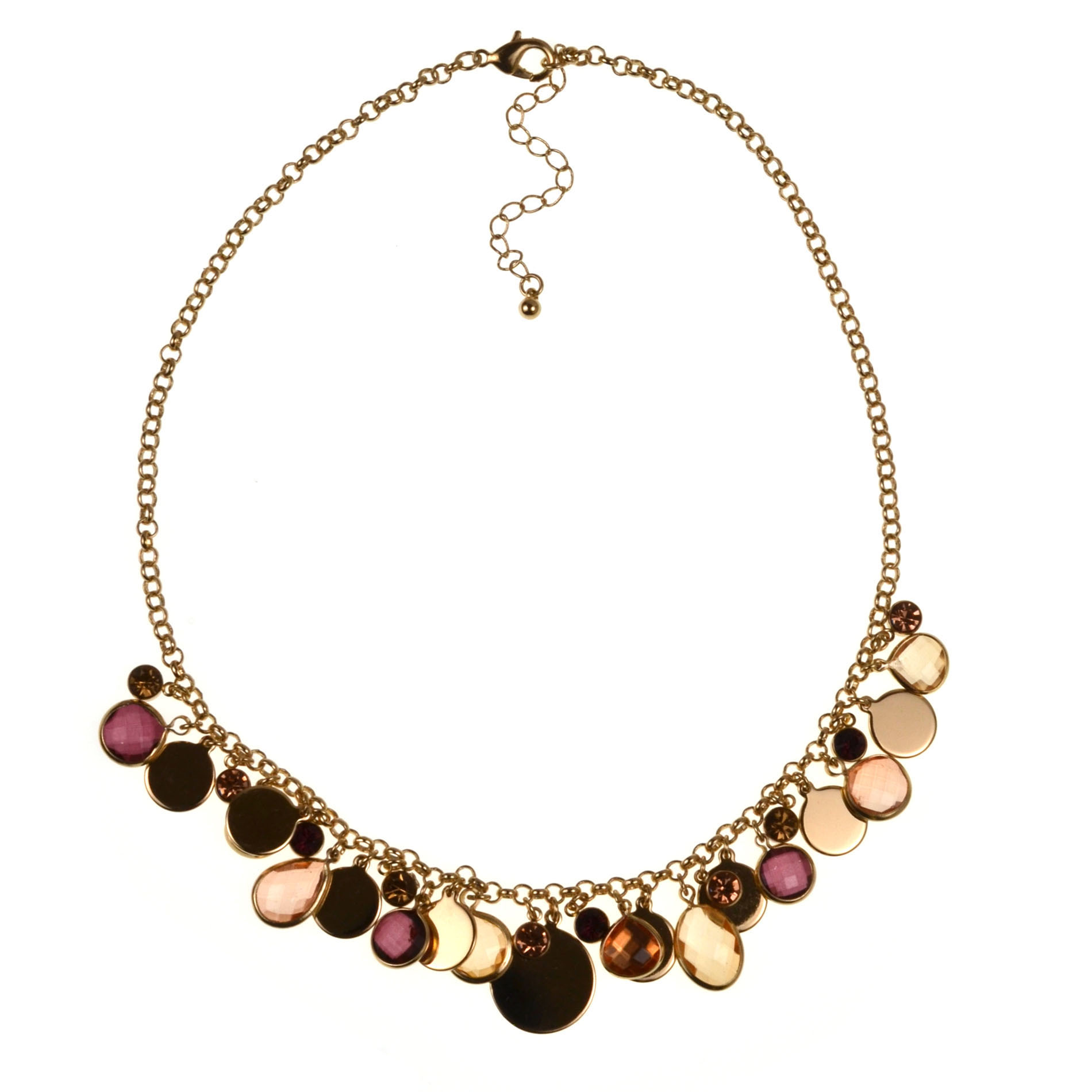 Jaclyn Smith Crystal Drops Necklace