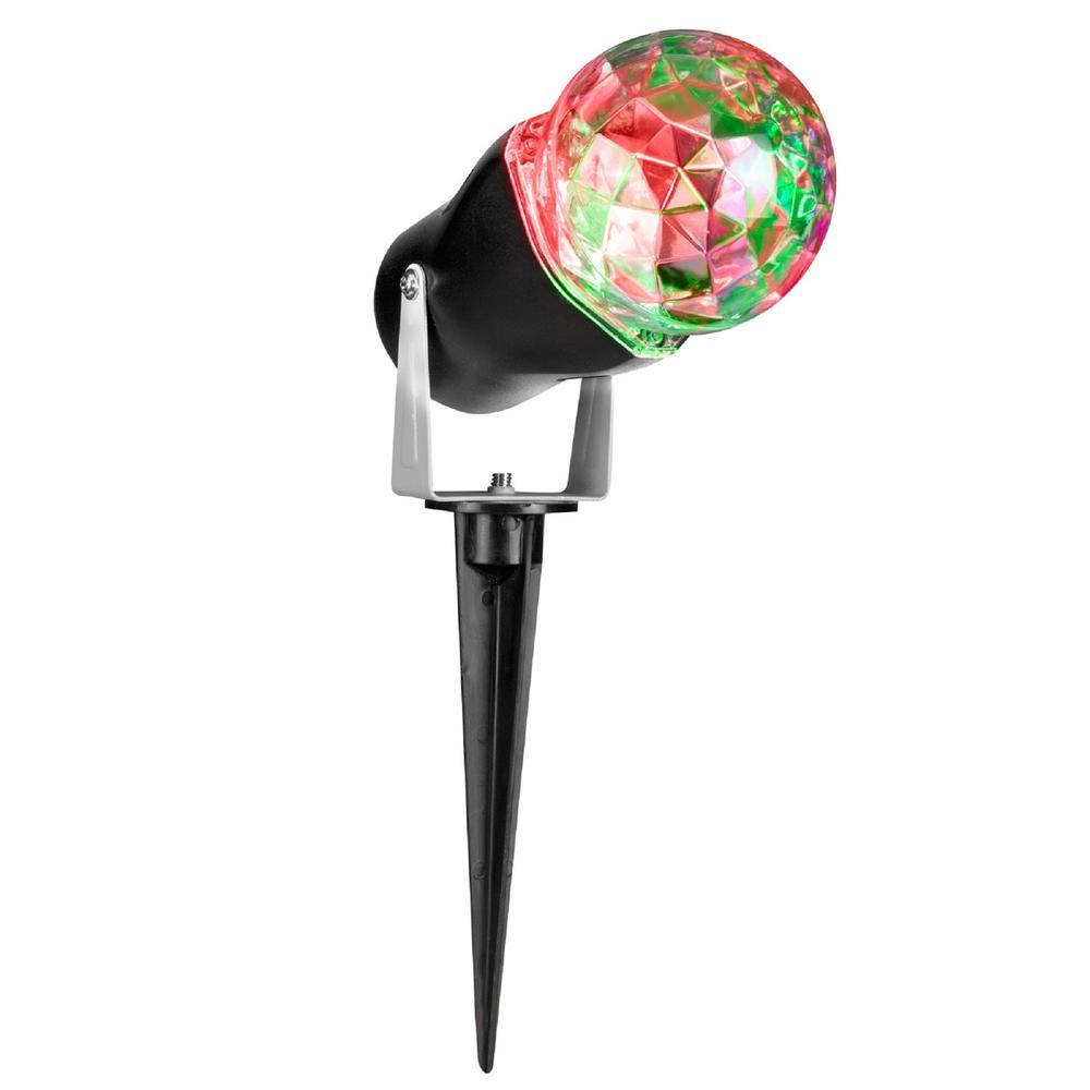 LightShow Projection Kaleidoscope Outdoor Decoration - Red and Green