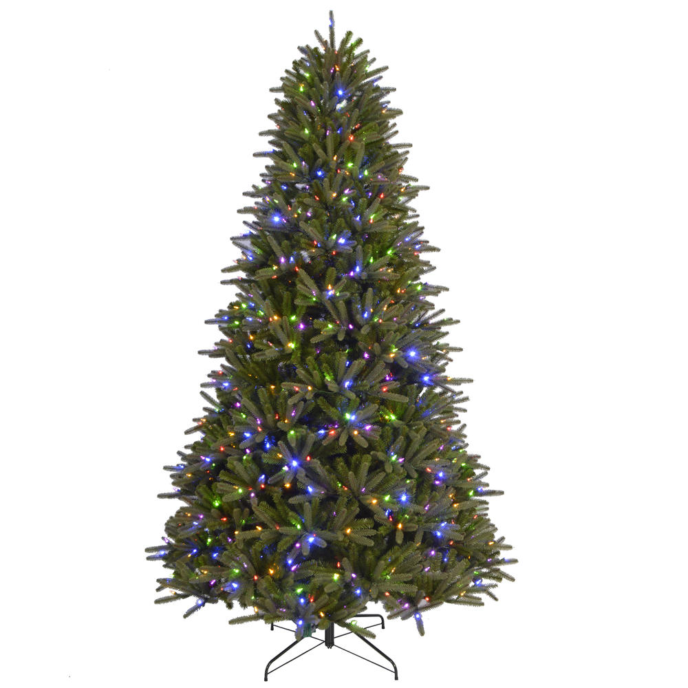 Color Switch Plus 9' Regal Fir Prelit Christmas Tree with 1000 Dual Colored LED Lights