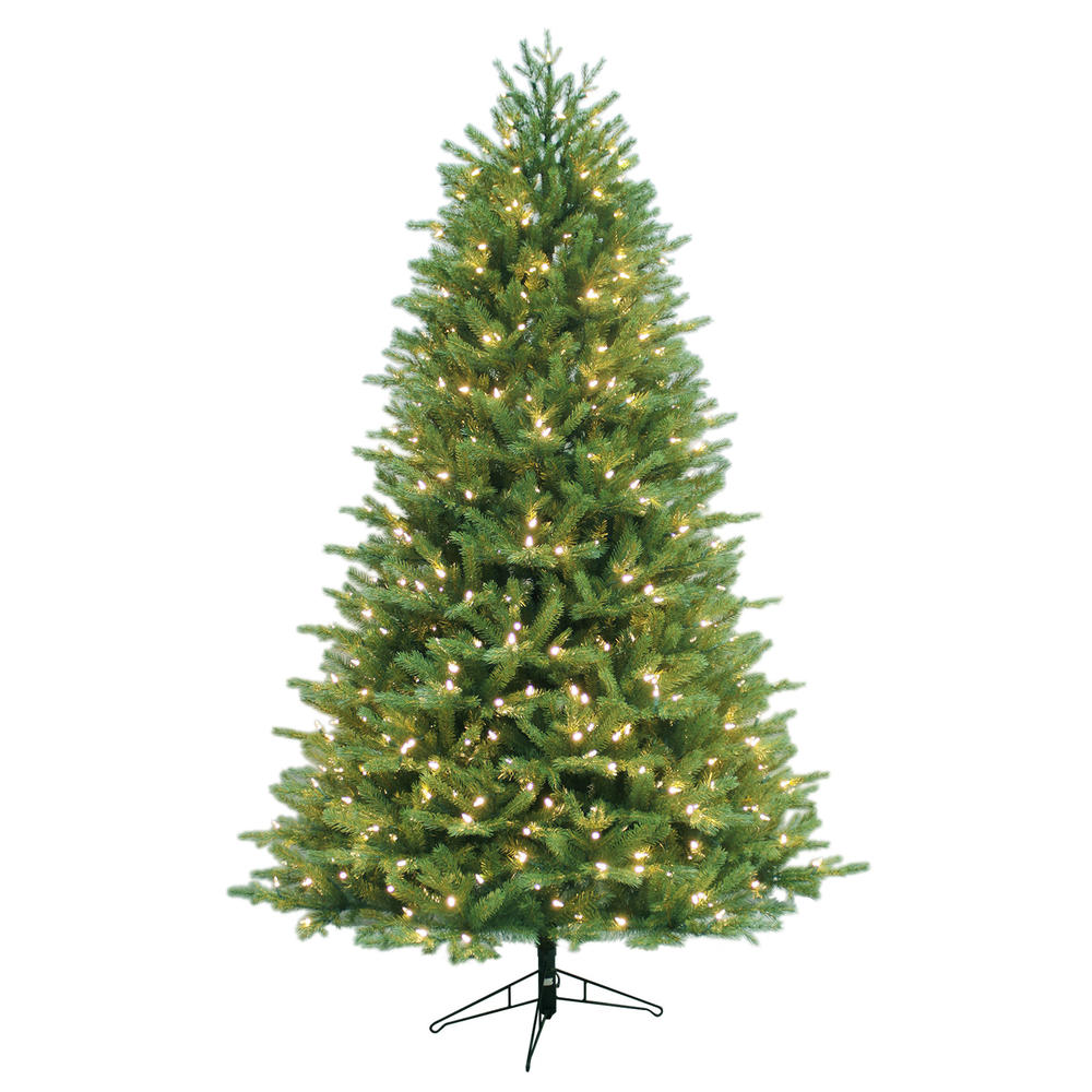 General Electric 7.5' Pre-Lit Just Cut Balsam Fir Tree with 600 LED Lights