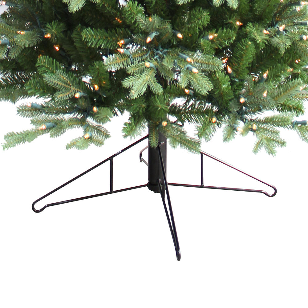 General Electric 7.5' Pre-Lit Just Cut Aspen Fir Tree with 800 ConstantON Clear Lights