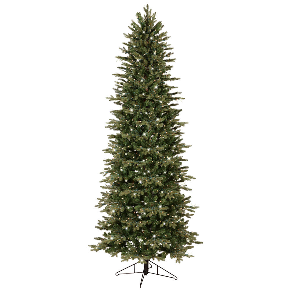 General Electric 7.5' Pre-Lit Just Cut Aspen Fir Tree with 800 ConstantON Clear Lights