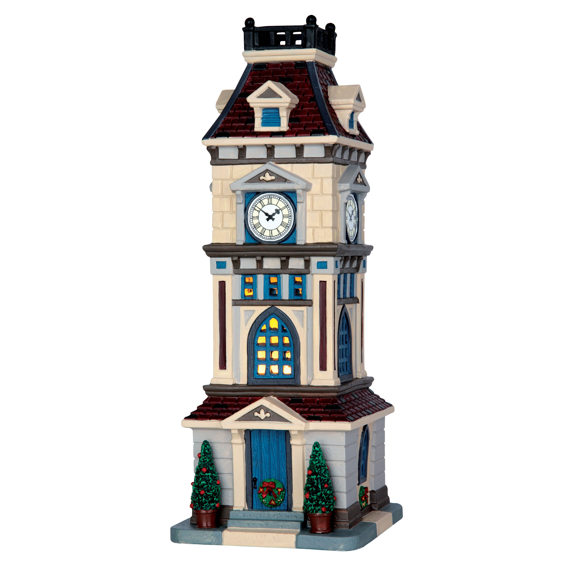 Lemax Village Collection Christmas Village Building, Clock Tower