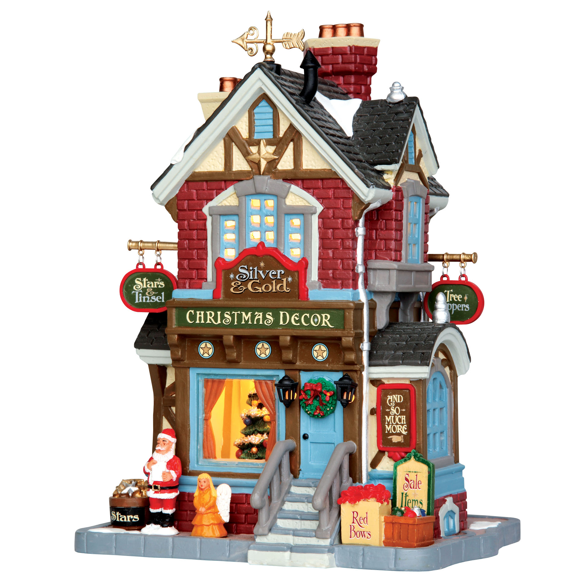 Leax Christas Village Christas Harony Set di 4 – 72403