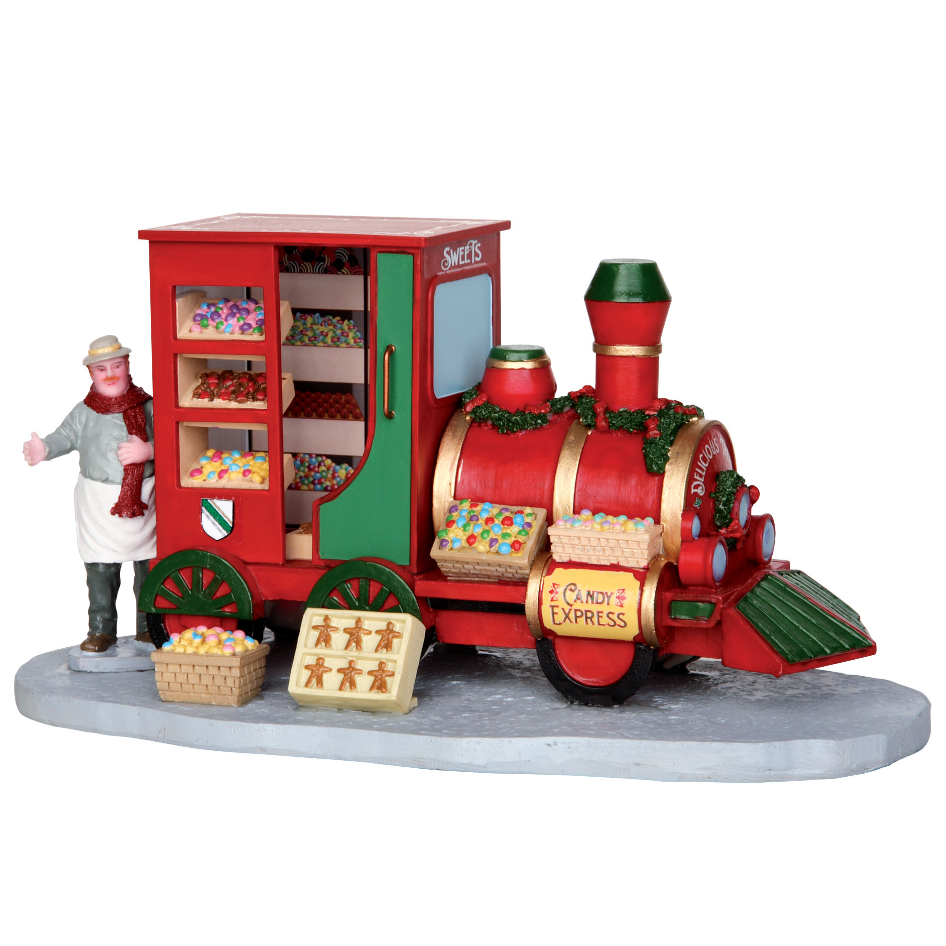 Lemax Village Collection Christmas Village Accessory, Christmas Market Candy Seller
